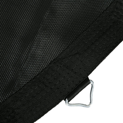 Trampoline Replacement Mat with Spring Pull Tool, 42 V-Hooks, for 8ft Trampoline using 14cm Springs, Black