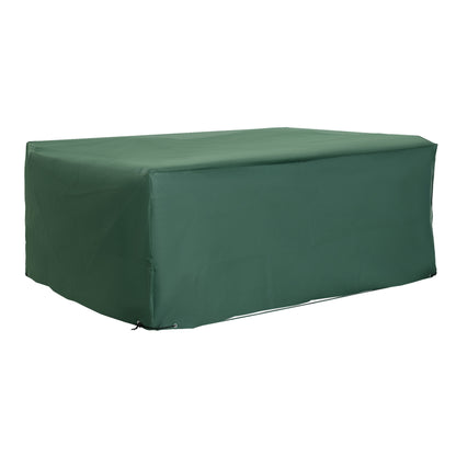 Outdoor Garden Furniture Cover Waterproof, Anti-UV 600D Heavy Duty Oxford Fabric Patio Furniture Cover for Rectangular Sofa T