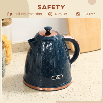 3000W Rapid Boil Honeycomb Kettle - Dark Blue