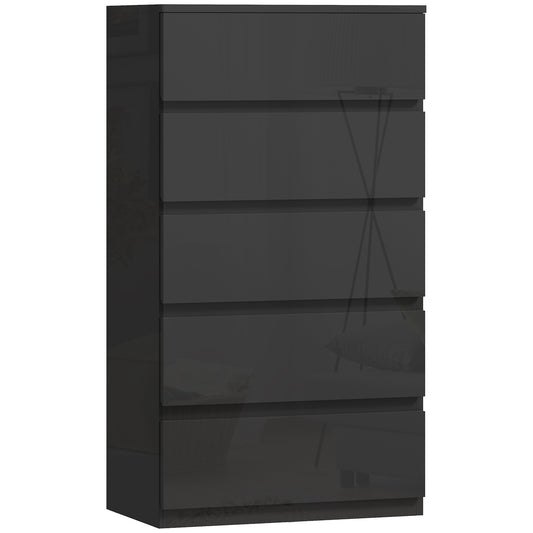 Chest of Drawers, 5-Drawer Storage Cabinets, Modern Dresser, Storage Drawer Unit for Bedroom