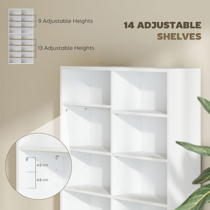 640 CD Storage Tower - White