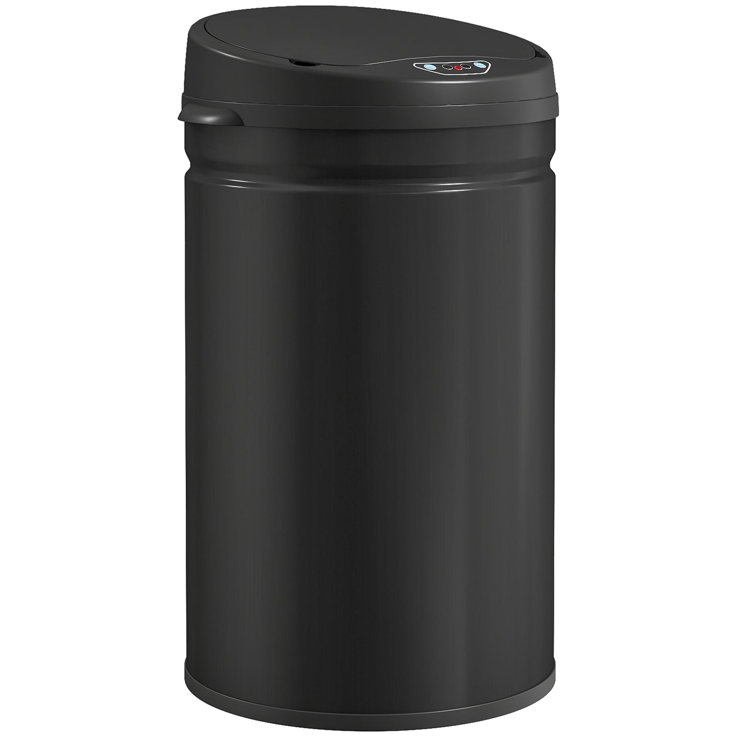 30L Stainless Steel Sensor Bin - Black