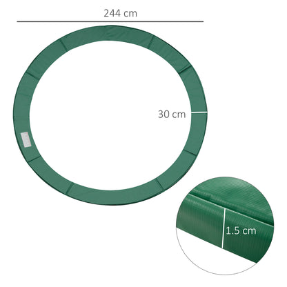 Trampoline Safety Pad, 8 ft-Green