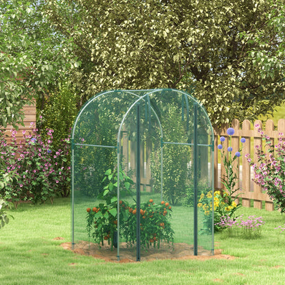 120 x 120cm Mini Polytunnel Greenhouse