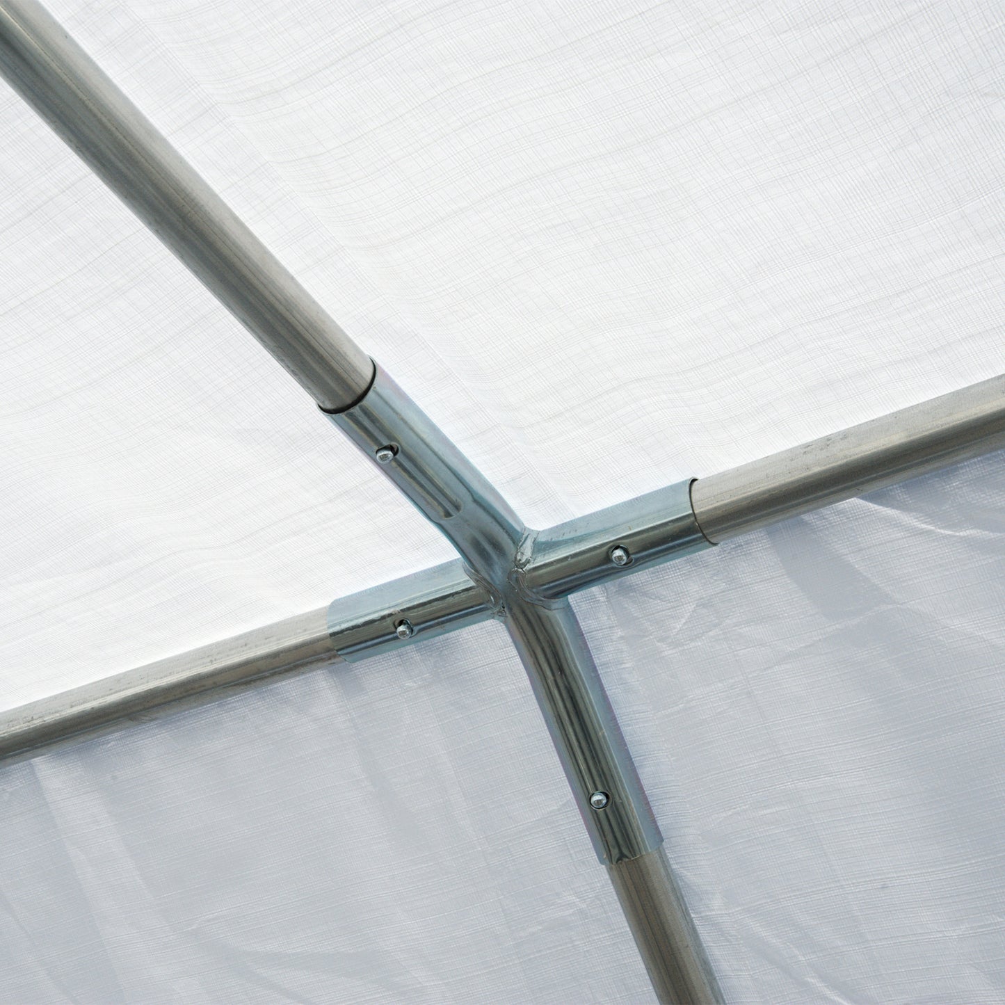 8m x 4m Garden Gazebo Marquee Wedding Shelter Level 4 Wind Protection, White