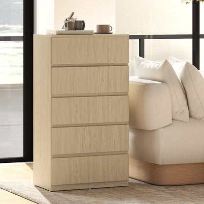 Chest of Drawers, 5-Drawer Storage Cabinets, Modern Dresser, Storage Drawer Unit for Bedroom