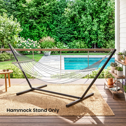 3.6m Extra-long Universal Hammock Stand Metal Frame Garden Camping Picnic Outdoor Patio Replacement – Stand Only