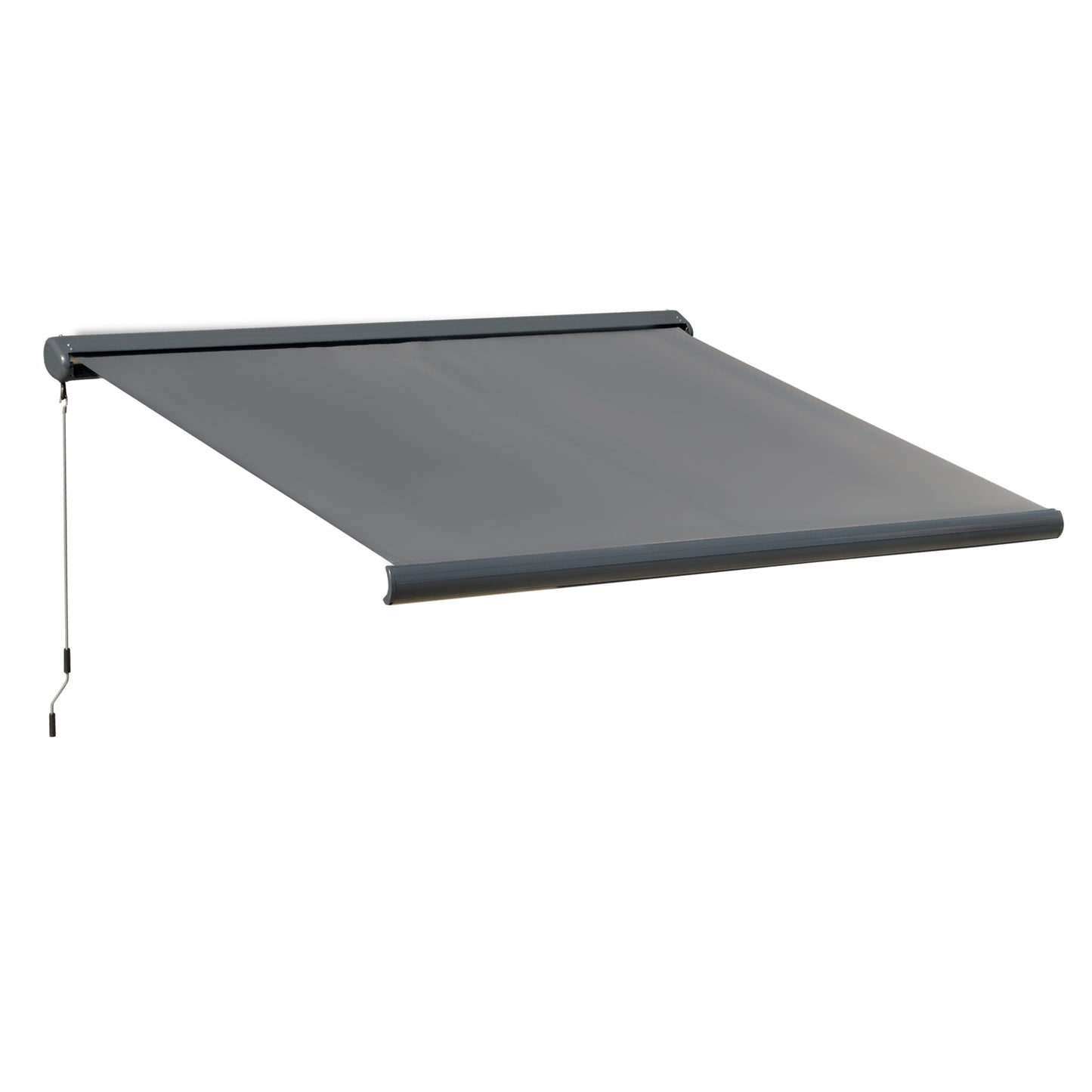 3 x 2.5m Electric Awning with Remote Controller, Aluminium Frame DIY Retractable Awning