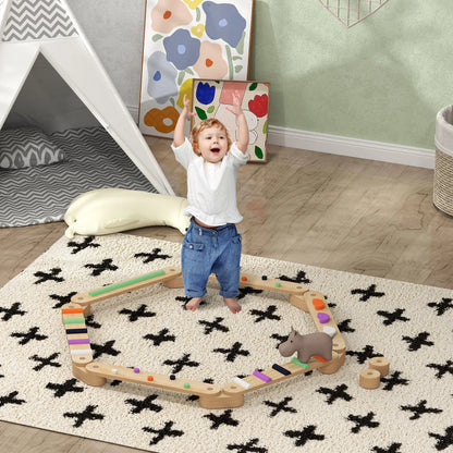 Wooden Coordination / Agility Balance Beam for Kids
