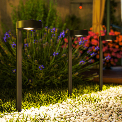 Solar Lights Outdoor Garden Stake 8 Pack Pathway Lighting, Solar Stake Lights with Auto On/Off LED