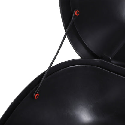 24L Motorcycle Trunk Hard Tail Bike Top Box Rack Mount Luggage Helmet Storage Carrier Case Universal Scooter w/Keys & Plate