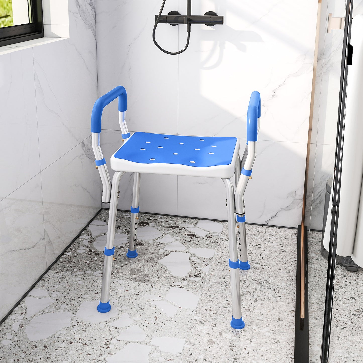 57-69cm Aluminium Frame Bath Seat