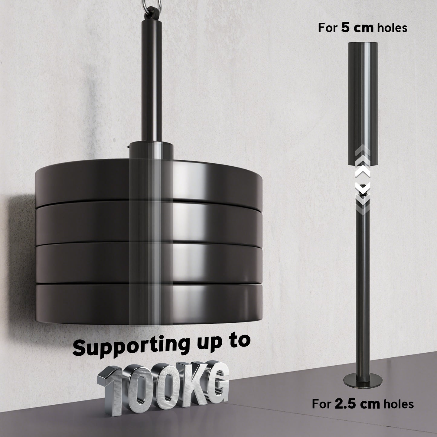 Weight Pulley System, Cable Pulley System for Home Gym, Cable Machine LAT Pull Down Attachment for Biceps Curl, Tricep
