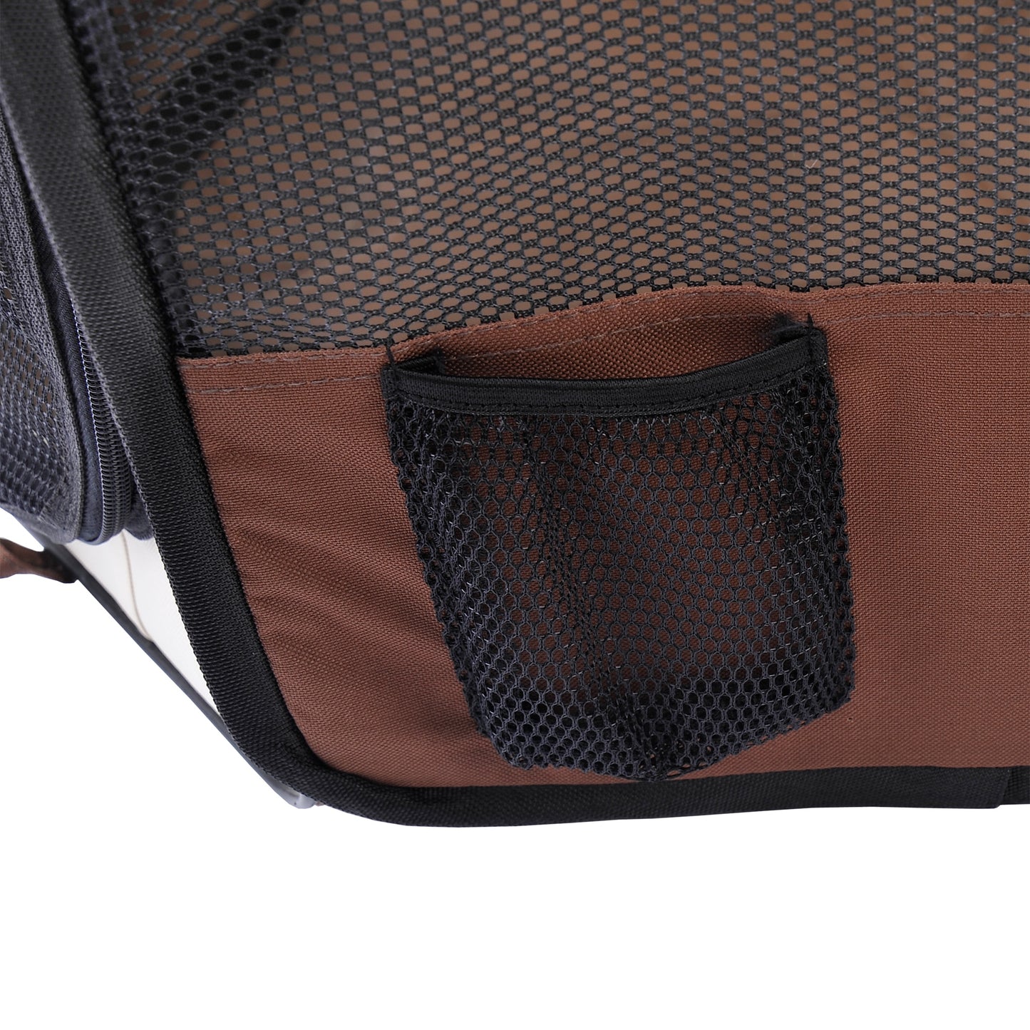 600D Oxford Soft Fabric Kennel, Portable Lightweight Cat Dog Playpen