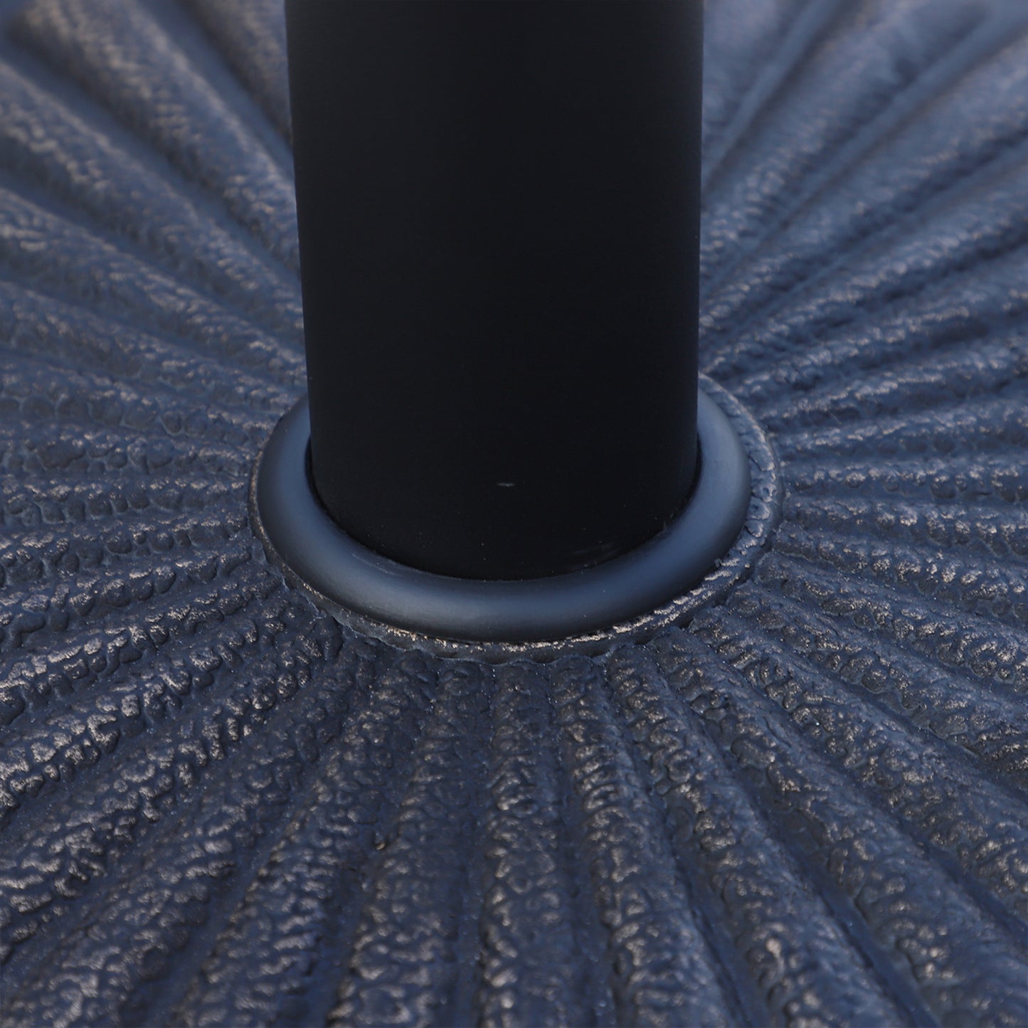 14kg Garden Parasol Base, Round Resin Sun Umbrella Base, Outdoor Umbrella Stand for 38mm or 48mm Outdoor Umbrella Poles