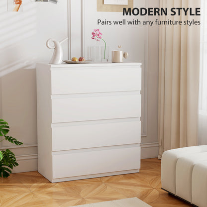 Chest of Four Drawers - White