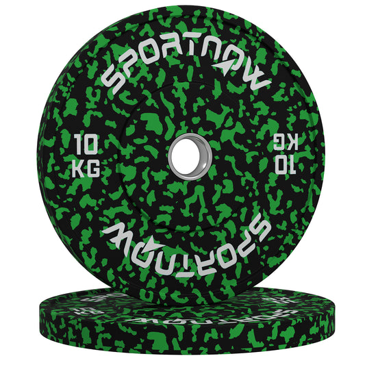 Olympic Weight Plates with 5cm Holes, for Weight Lifting, 2 x 10kg