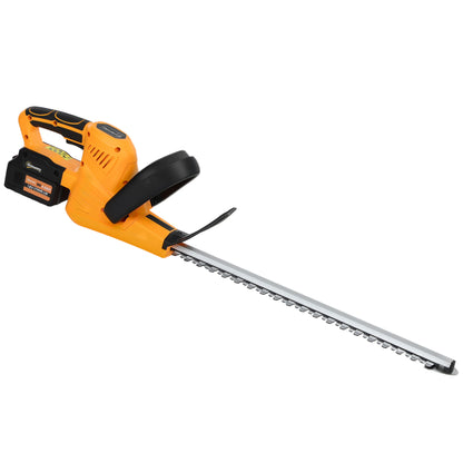 20" Cordless Hedge Trimmer, 18V Electric Hedge Cutter with 51cm Dual Action Blade