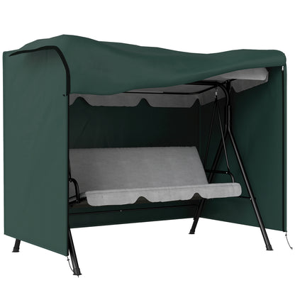 152 x 177cm Three-Seater Swing Chair Protective Cover Green