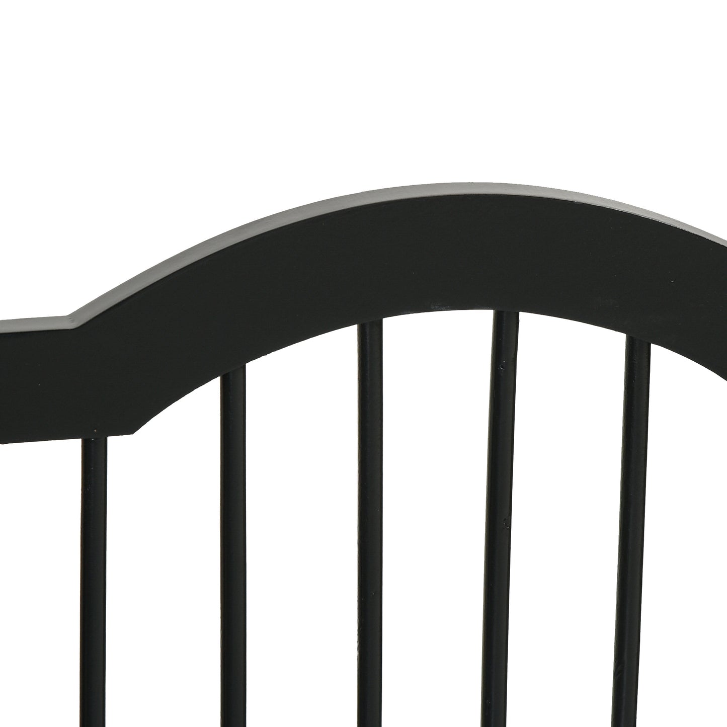 Freestanding Dog Gate Wooden Stair Gate for Dogs with Support Feet Foldable Pet Fence Safety Barrier for the House Doorway St