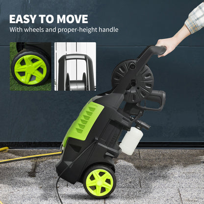 2200W High Pressure Washer, 170 Bar Pressure, 420 L/h Flow