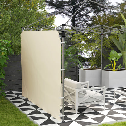 195 x 295cm Replacement Gazebo Sidewall - Beige