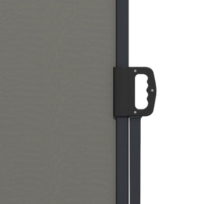 Retractable Side Awning, Outdoor Privacy Screen for Garden, Hot Tub, Balcony, Terrace, Pool, 400 x 160cm, Dark Grey