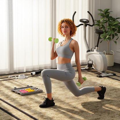 6Kg Dumbbell Set, Fitness Weight Set for Men and Women, Home Gym Workout