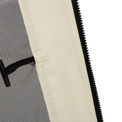 302 x 207cm Universal Replacement Mesh Sidewall Netting for Patio Gazebos and Canopy Tents, (Sidewall Only) Cream White