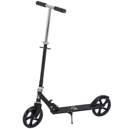 Kids Scooter Teenager Kick Scooter Foldable 4 Levels Adjustable Height with Rear Fender Brake for 7-14 Years