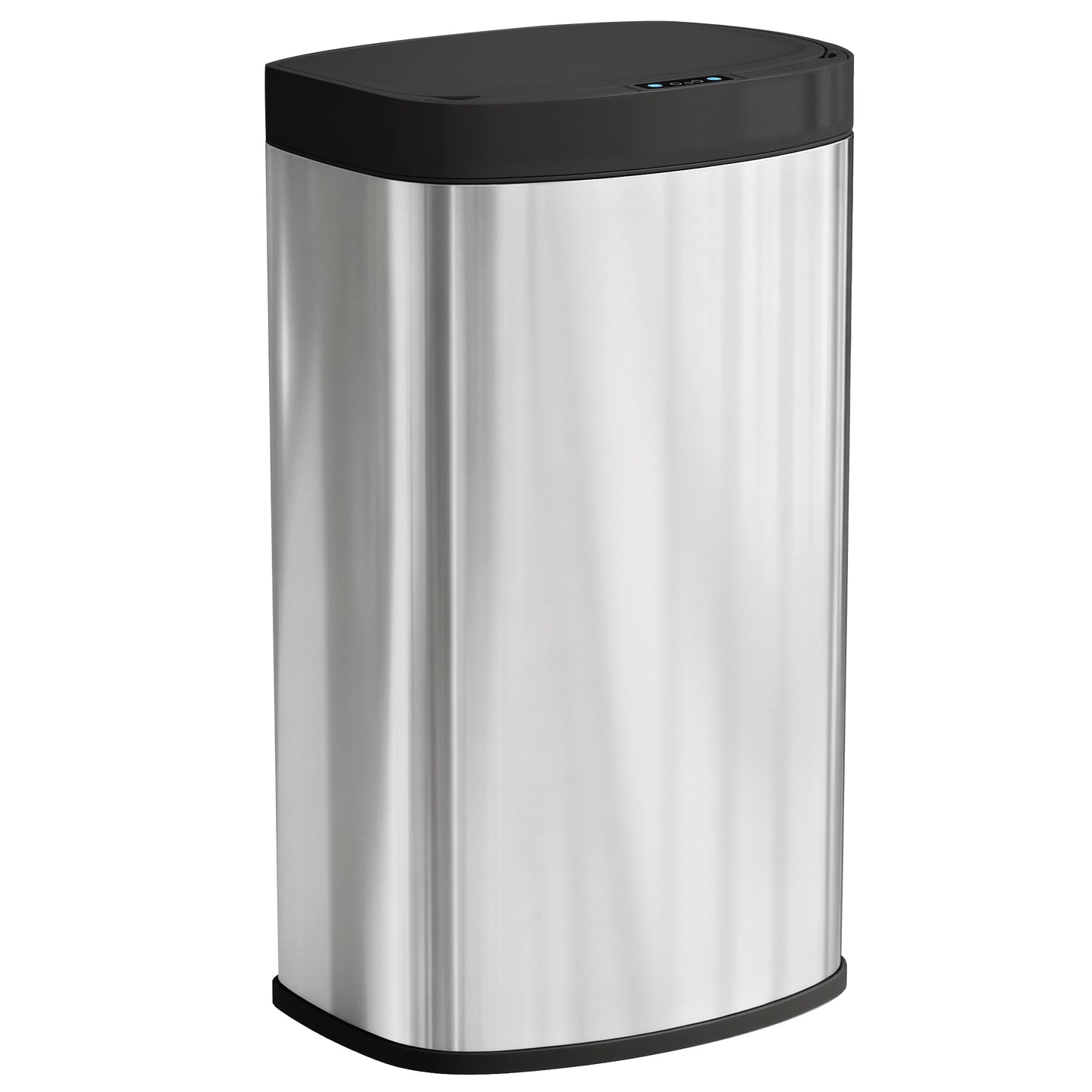 55L Sensor Bin with Soft-Close Lid, Automatic Touchless Motion Sensor Kitchen Bin with Fingerprint Resistant Stainless Steel