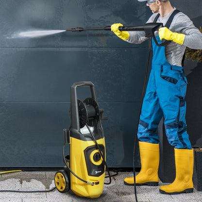 1800W High Pressure Washer, 150 Bar Pressure, 510 L/h Flow