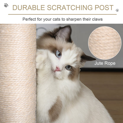 Cat Tree for Indoor Cats Kitten Tower Multi-level Activity Centre Pet Furniture with Scratching Post Condo Hanging Ropes Plus