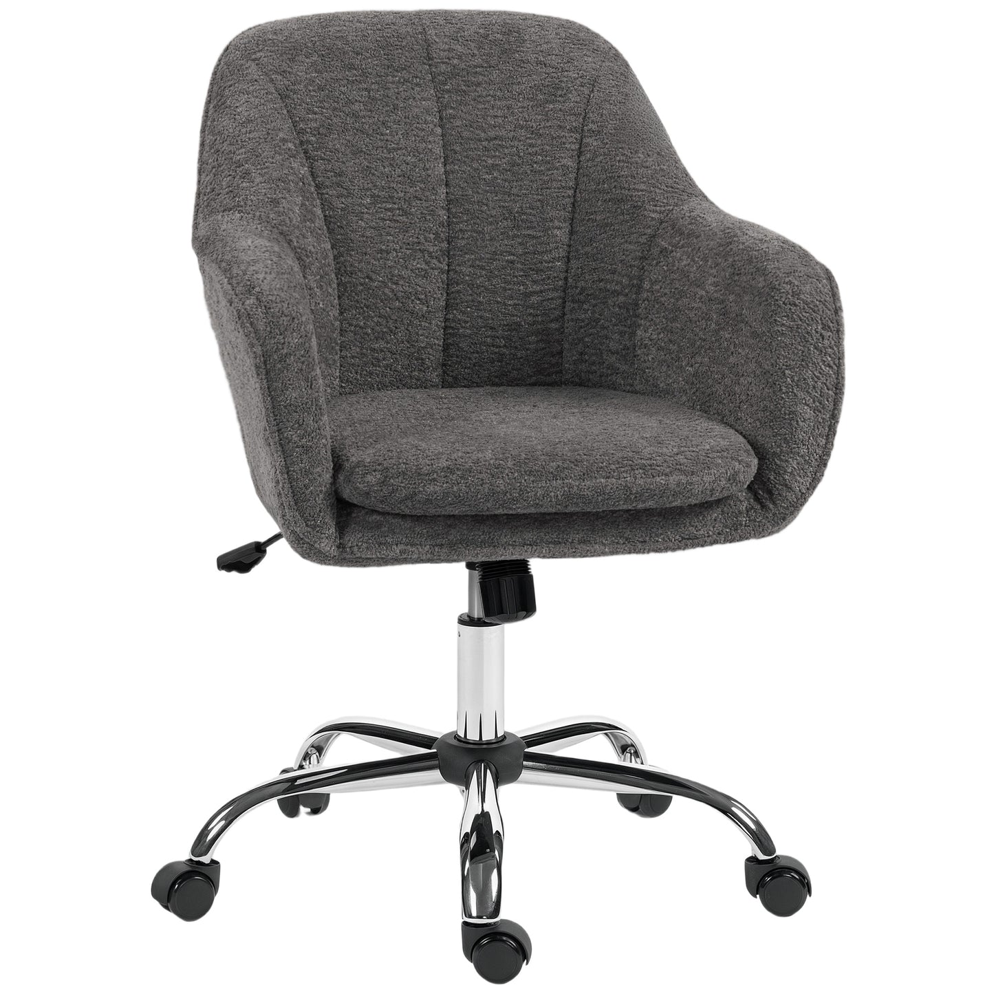 Snow Flannel Office Chair - Grey