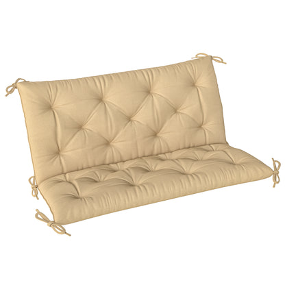 Two-Seater Bench Cushion - Khaki