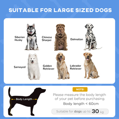 Outdoor Dog Bed with Removable Canopy, Portable Raised Dog Bed for Camping, Garden & Beach