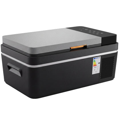 20L Compressor Car Fridge Freezer, Camping Refrigerator with App Control, 12/24V DC and 100-240V AC