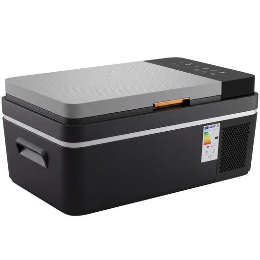 20L Compressor Car Fridge Freezer, Camping Refrigerator with App Control, 12/24V DC and 100-240V AC