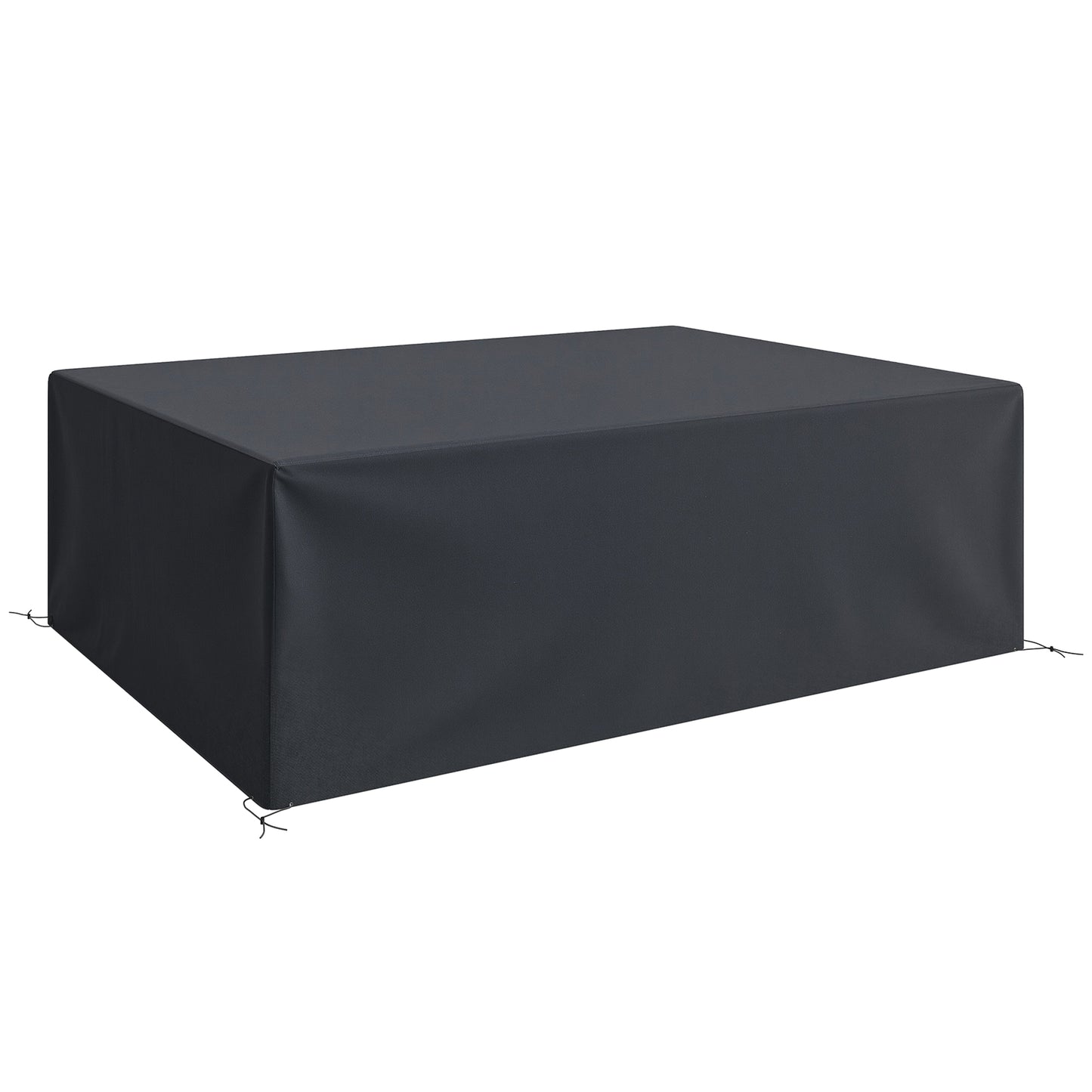 600D Oxford Outdoor Garden Furniture Sofa Set Cover, Waterproof Anti-UV Rattan Sun Lounger Protection Protector Cover