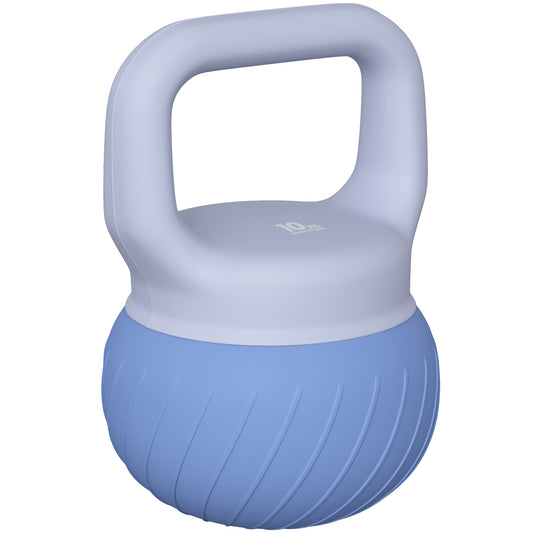 Soft Kettlebell, 10kg Kettle Bell with Anti-Slip Grip for Home Gym Weight Lifting and Strength Training