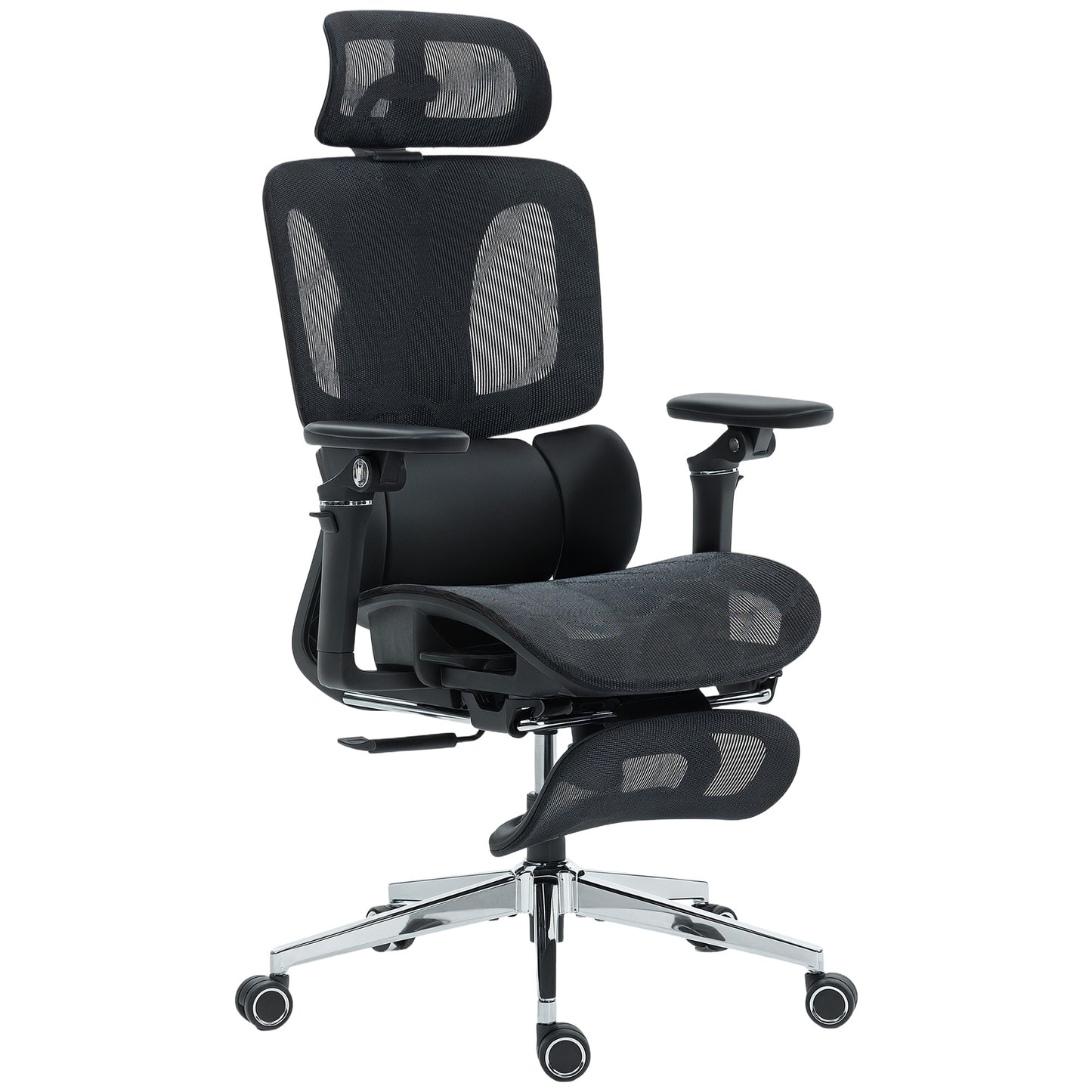Ergonomic Office Chair, High Back Mesh Desk Chair, Black