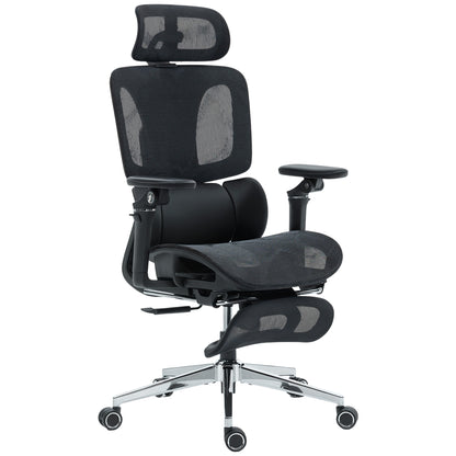 Ergonomic Office Chair, High Back Mesh Desk Chair, Black