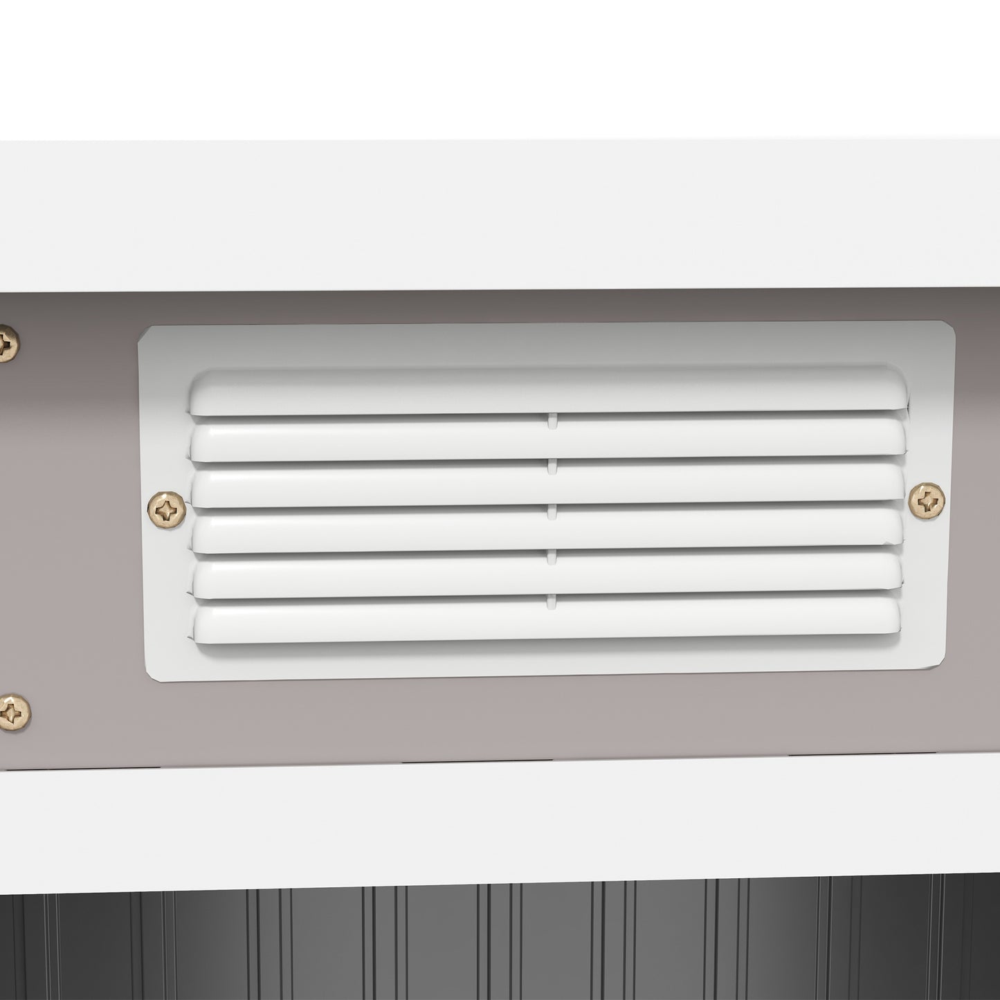 7 x 4ft Galvanised Steel Garden Shed, with Foundation Kit - Grey