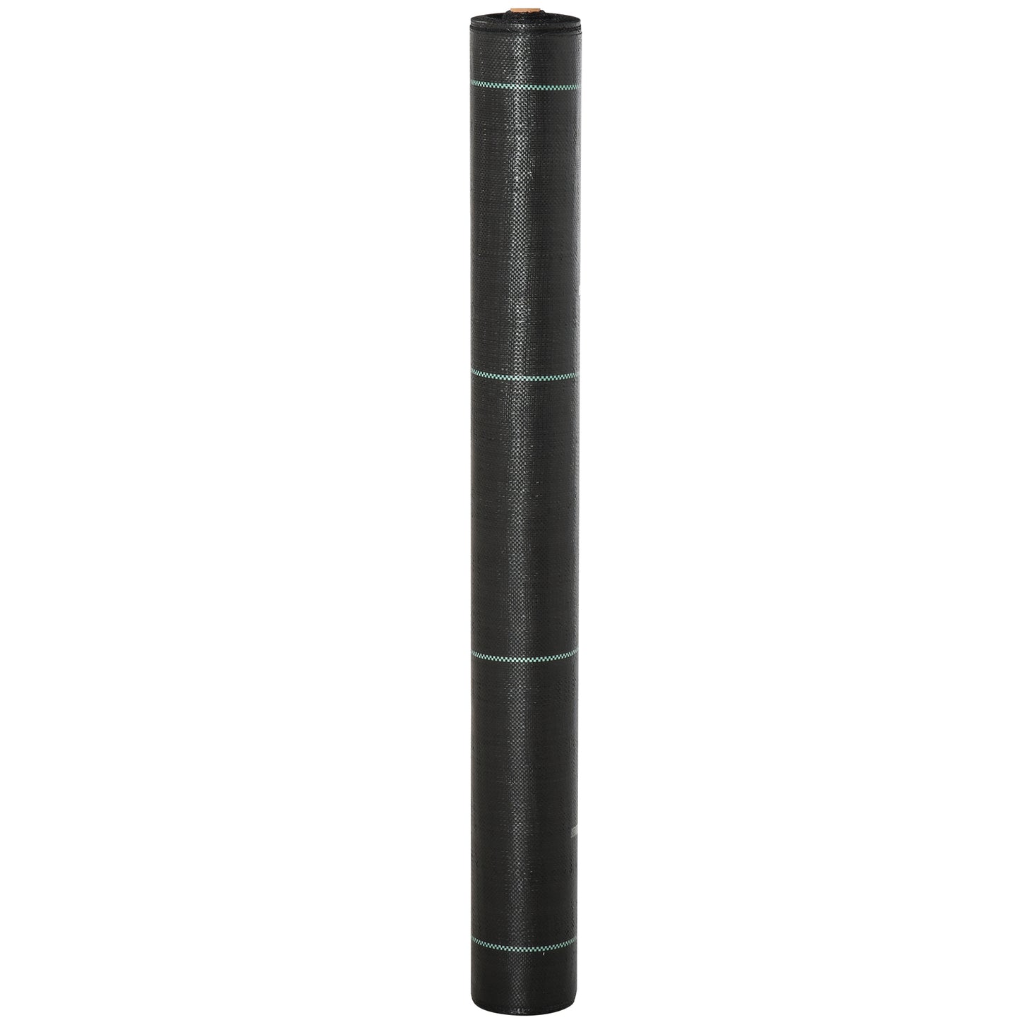 1m x 50m Weed Control Membrane, Heavy Duty Weed Control Barrier Fabric, 100gsm Ground Cover for Patios, Garden