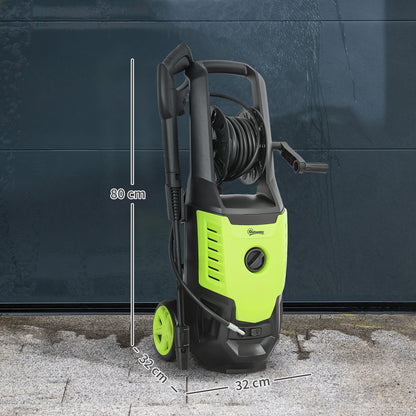 2200W High Pressure Washer, 170 Bar Pressure, 420 L/h Flow