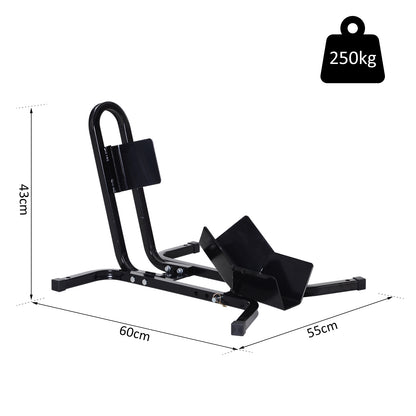 Metal Motorcycle Motorbike Wheel Chock Locking Stand System 17", 19", 21"/43, 48