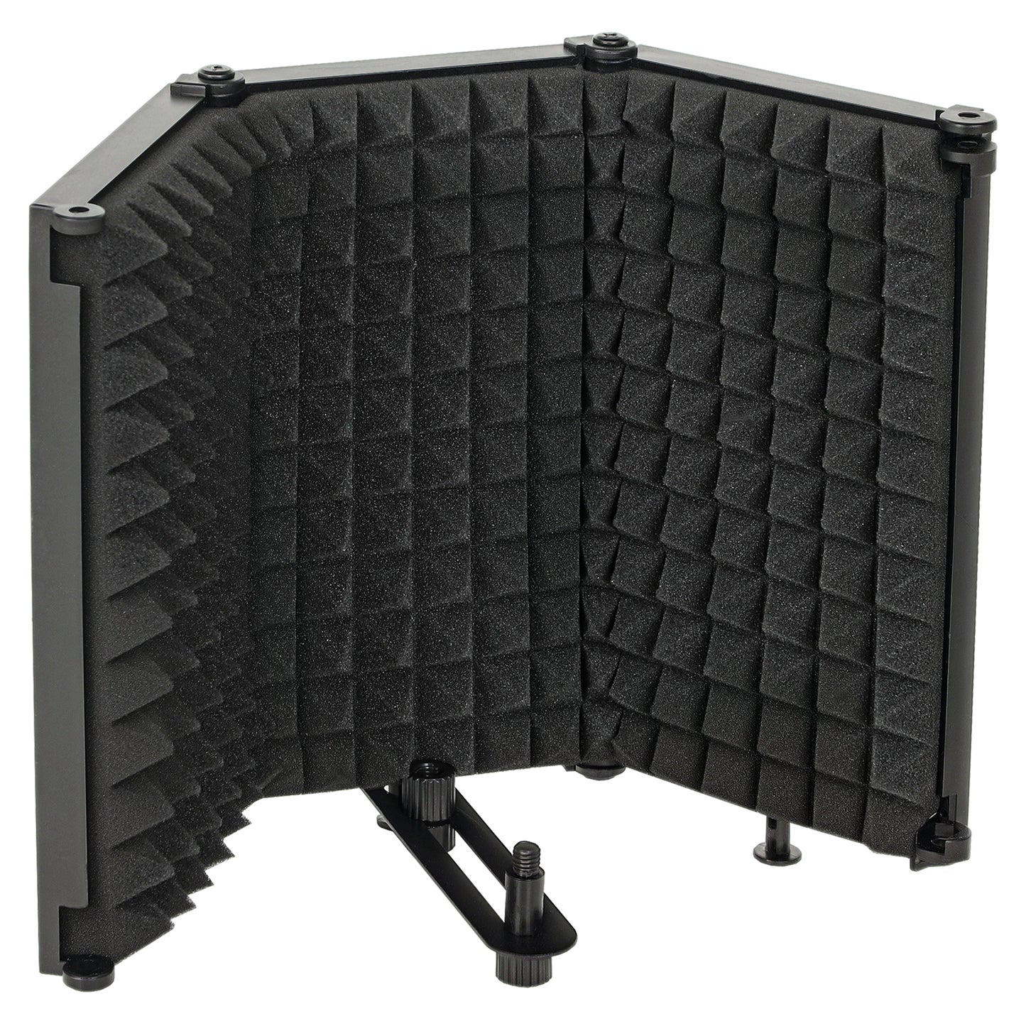 Studio Microphone Isolation Shield, Foldable Adjustable Recording Studio Equipment