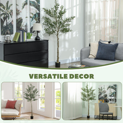 Silk Leaf Artificial Olive Trees