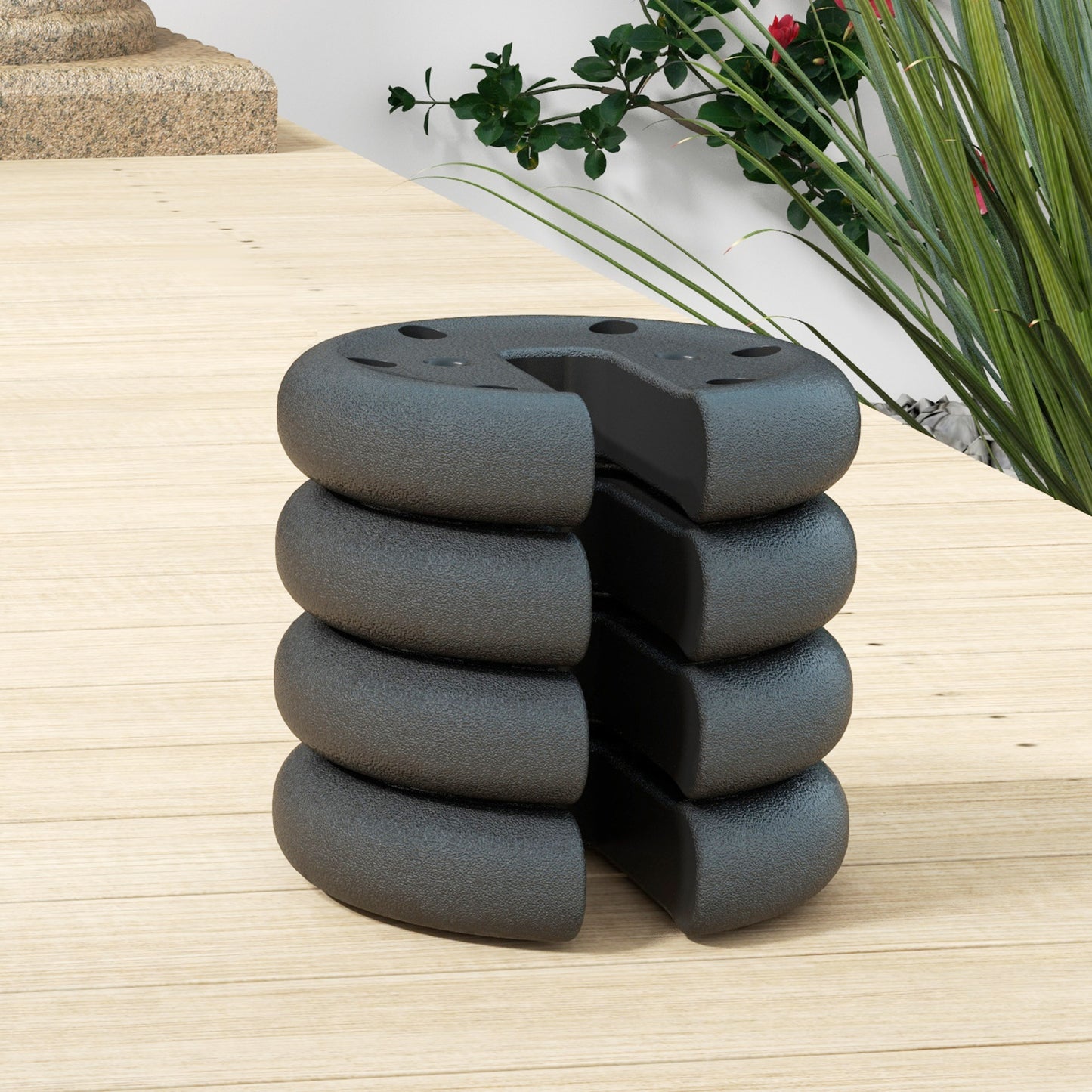 Pop up Canopy Tent Weights Set of 4 PCs, Leg Weights for Marquee Party Tent Outdoor Canopy, Total 8.8KG