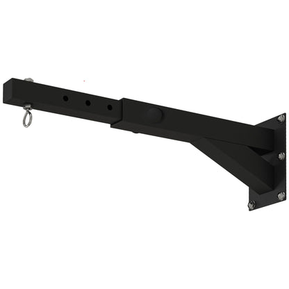 Punch Bag Wall Bracket, 5-Length Adjustable Boxing Bag Bracket for Kickboxing, Muay Thai, Punching Training